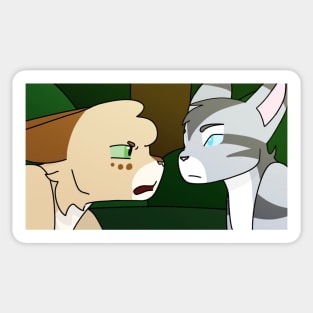 Berrynose VS Jayfeather Sticker